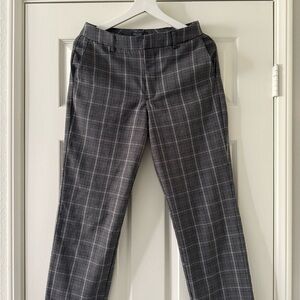 Women’s Gray Plaid Pants